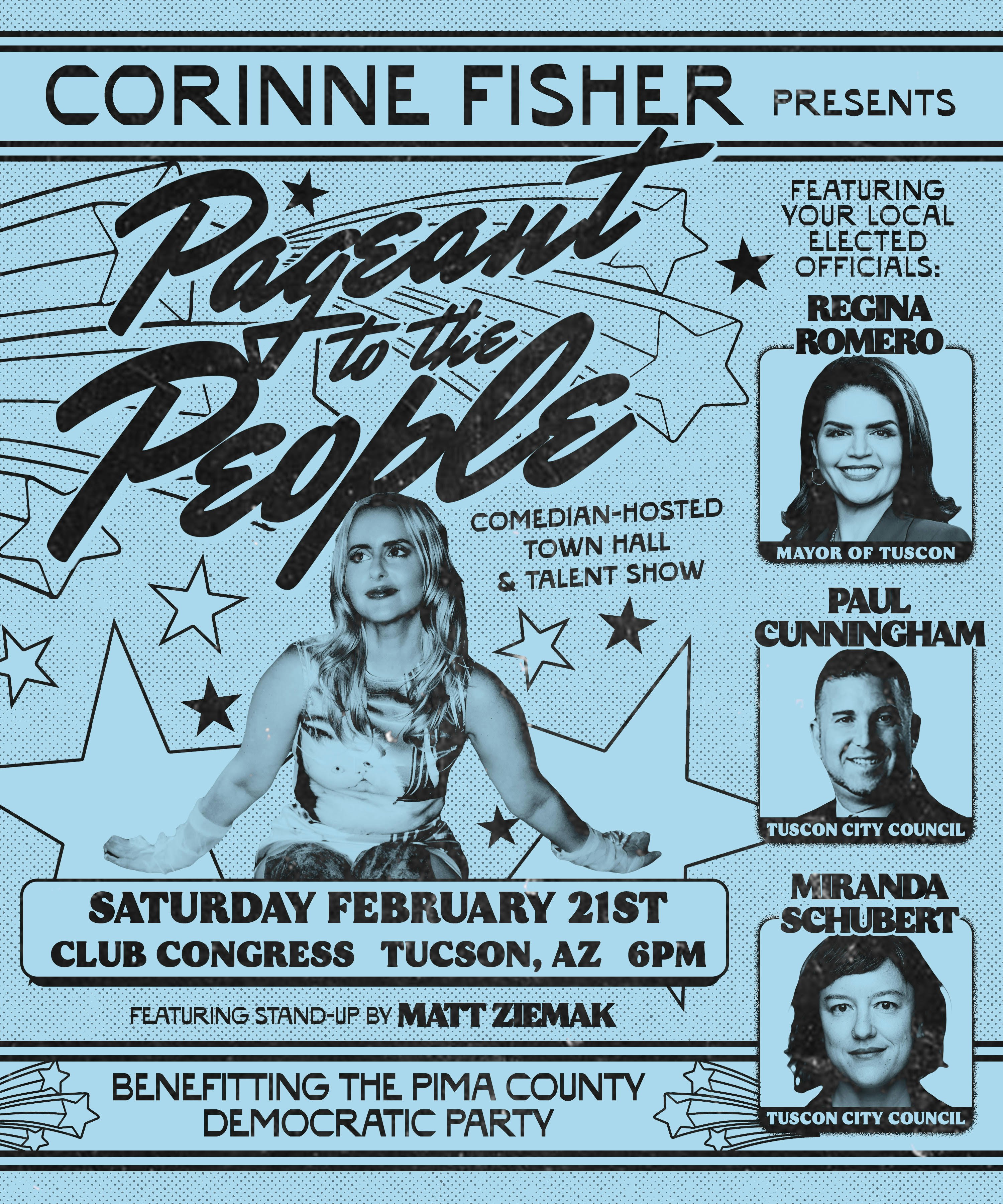 Corinne Fisher presents: Pageant to the People