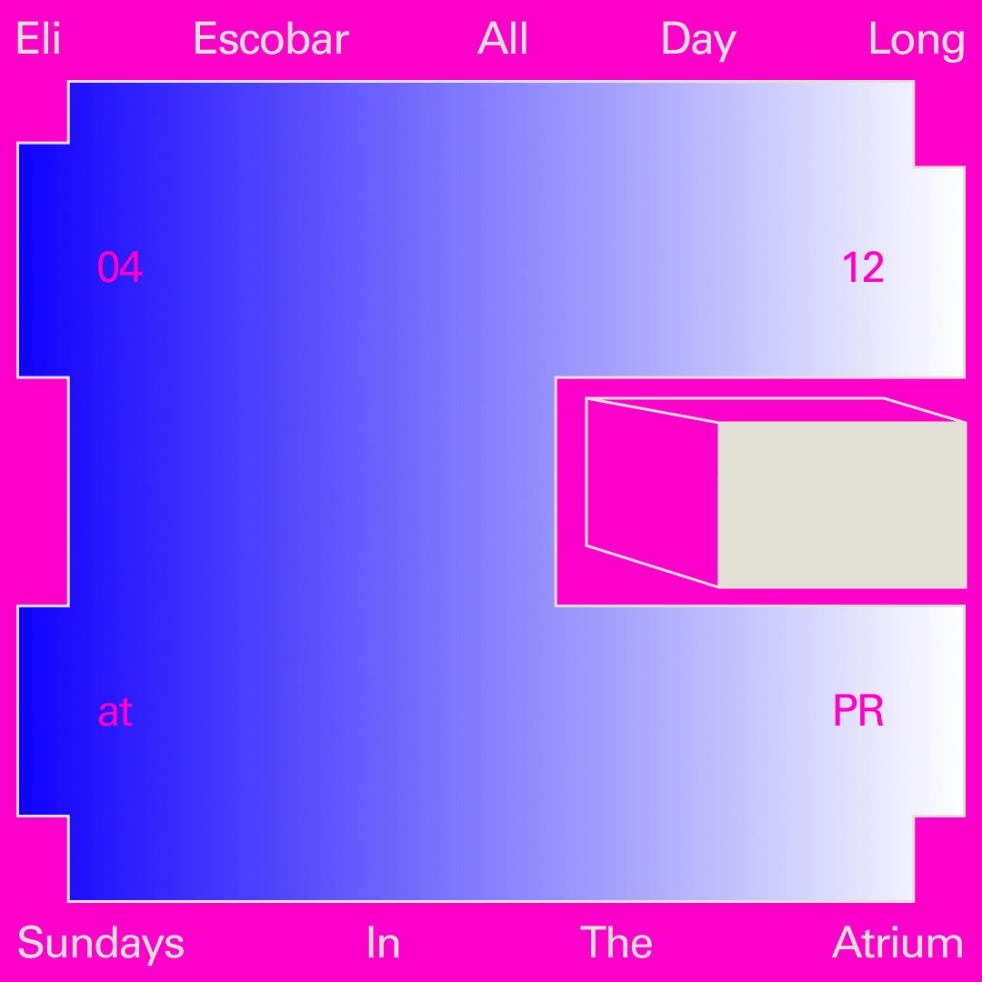 Sundays In The Atrium: Eli Escobar All Day Long