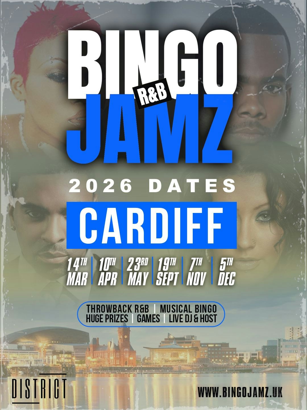 Bingo Jamz Cardiff | 2026 at District Cardiff, Cardiff