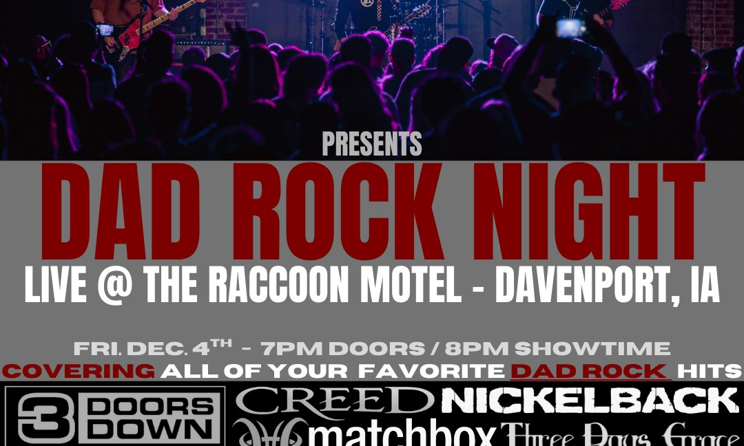 DAD ROCK NIGHT ::  (2000s ROCK TRIBUTE) :: PRESENTED BY COUNCIL HILL