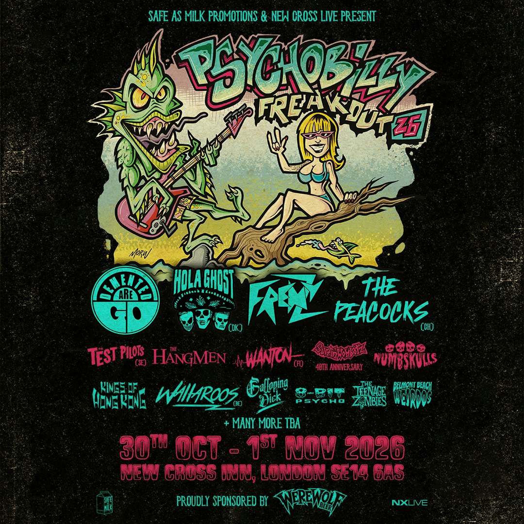 Psychobilly Freakout 2026 Tickets | £88 | 30 Oct @ New Cross Inn