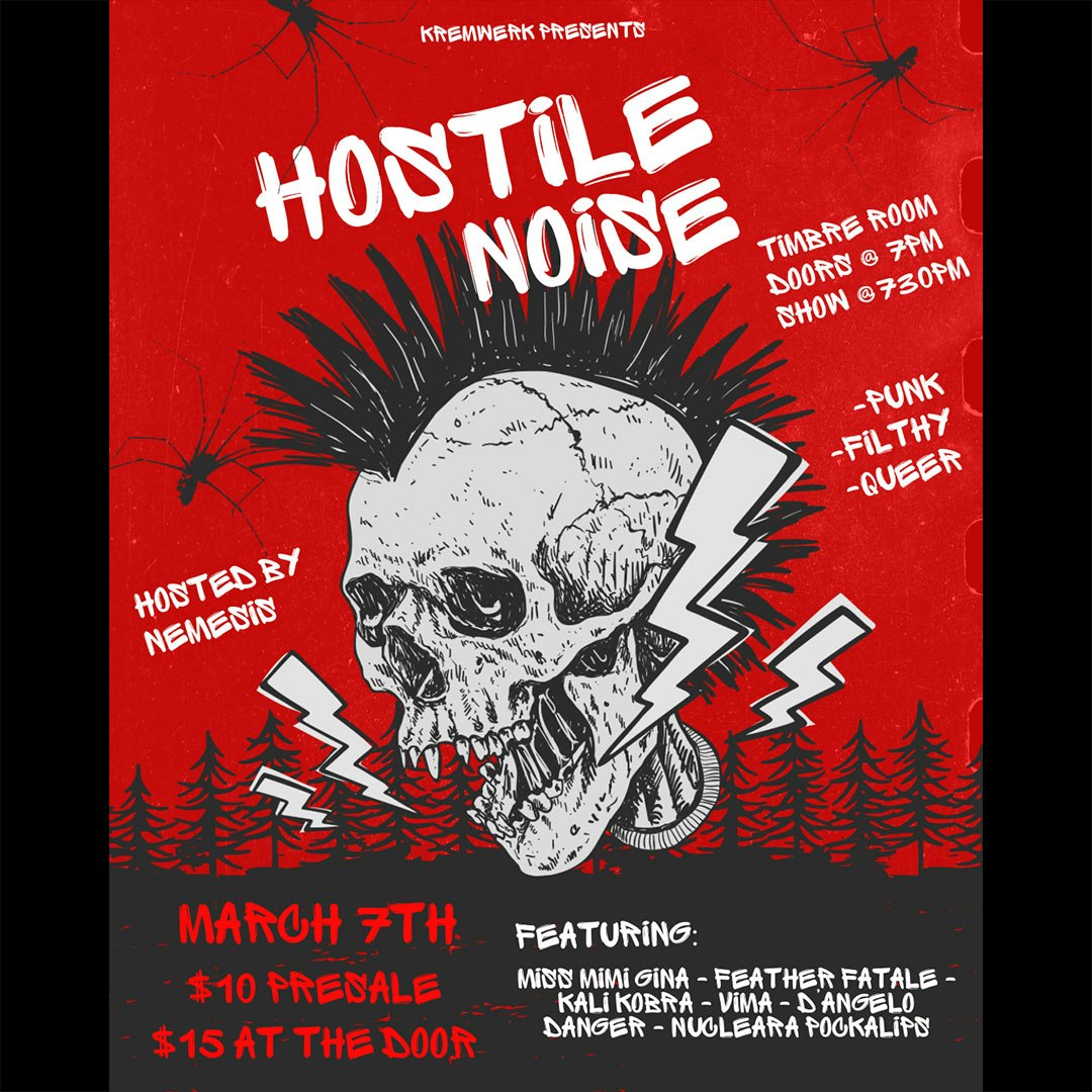 Photo of Hostile Noise: Punk Rock Drag Showcase