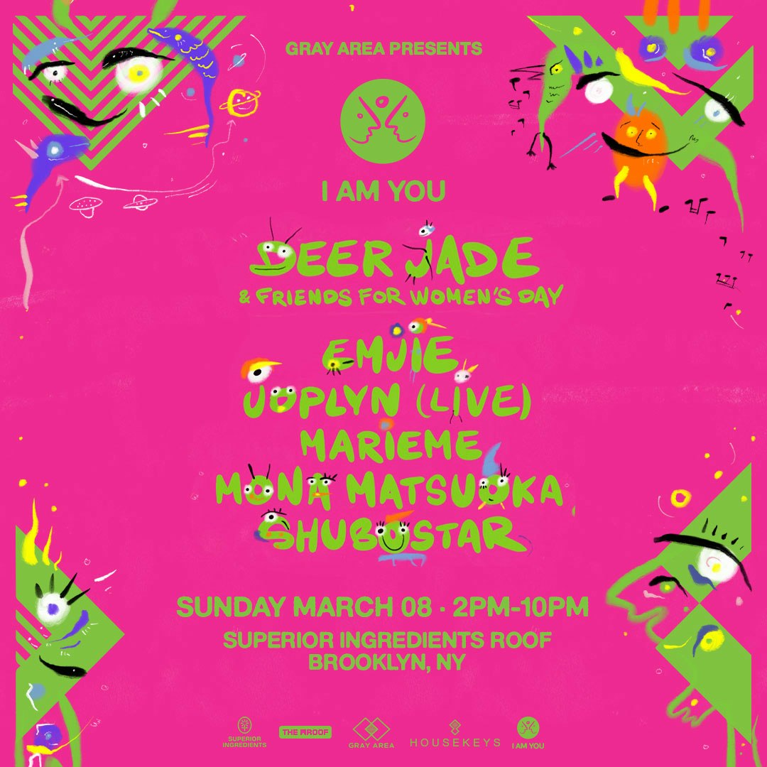 Photo of Deer Jade presents I AM YOU w/ Emjie, Joplyn, Marieme & More