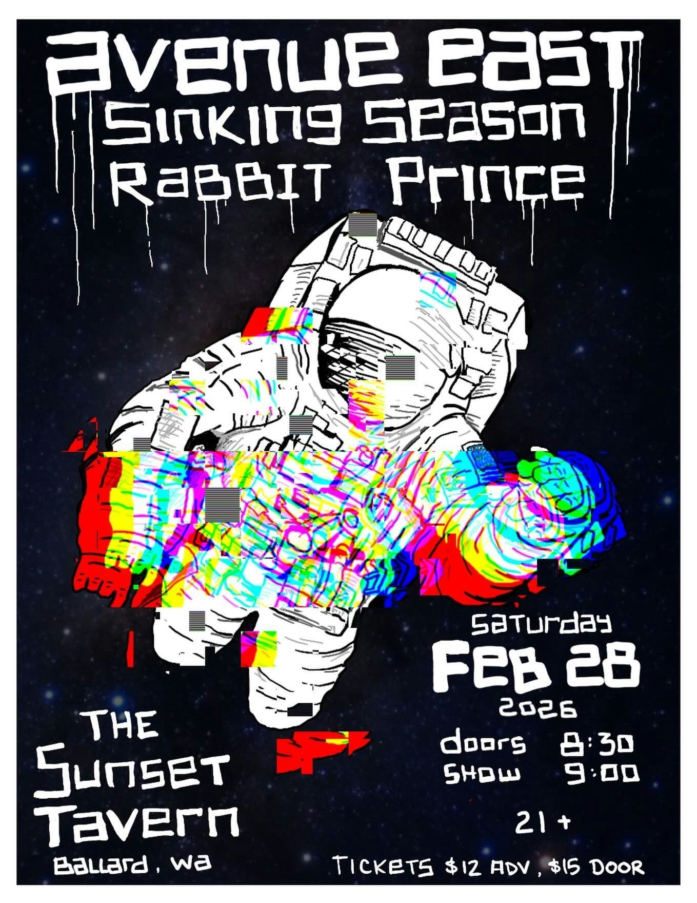 Avenue East w/ Sinking Season & Rabbit Prince