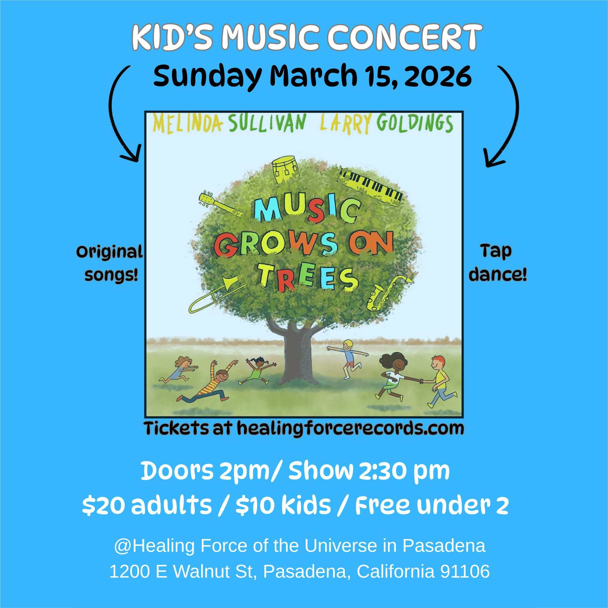 Photo of Music Grows On Trees w/ Melinda Sullivan + Larry Goldings