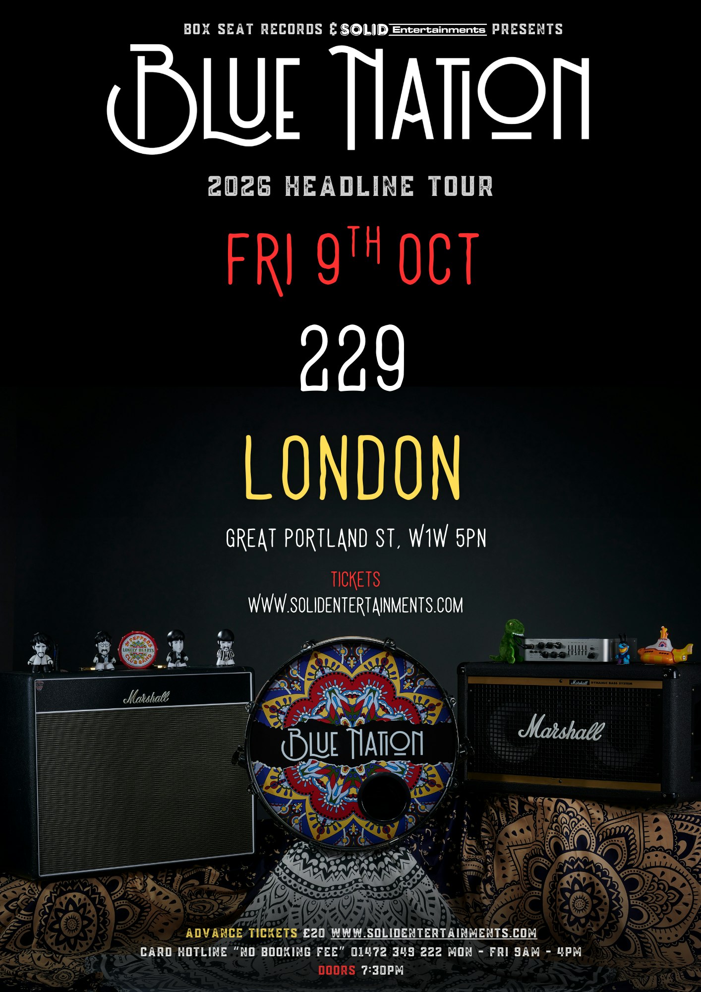 Blue Nation at 229, London