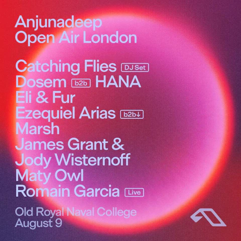 Anjunadeep Open Air on the Thames