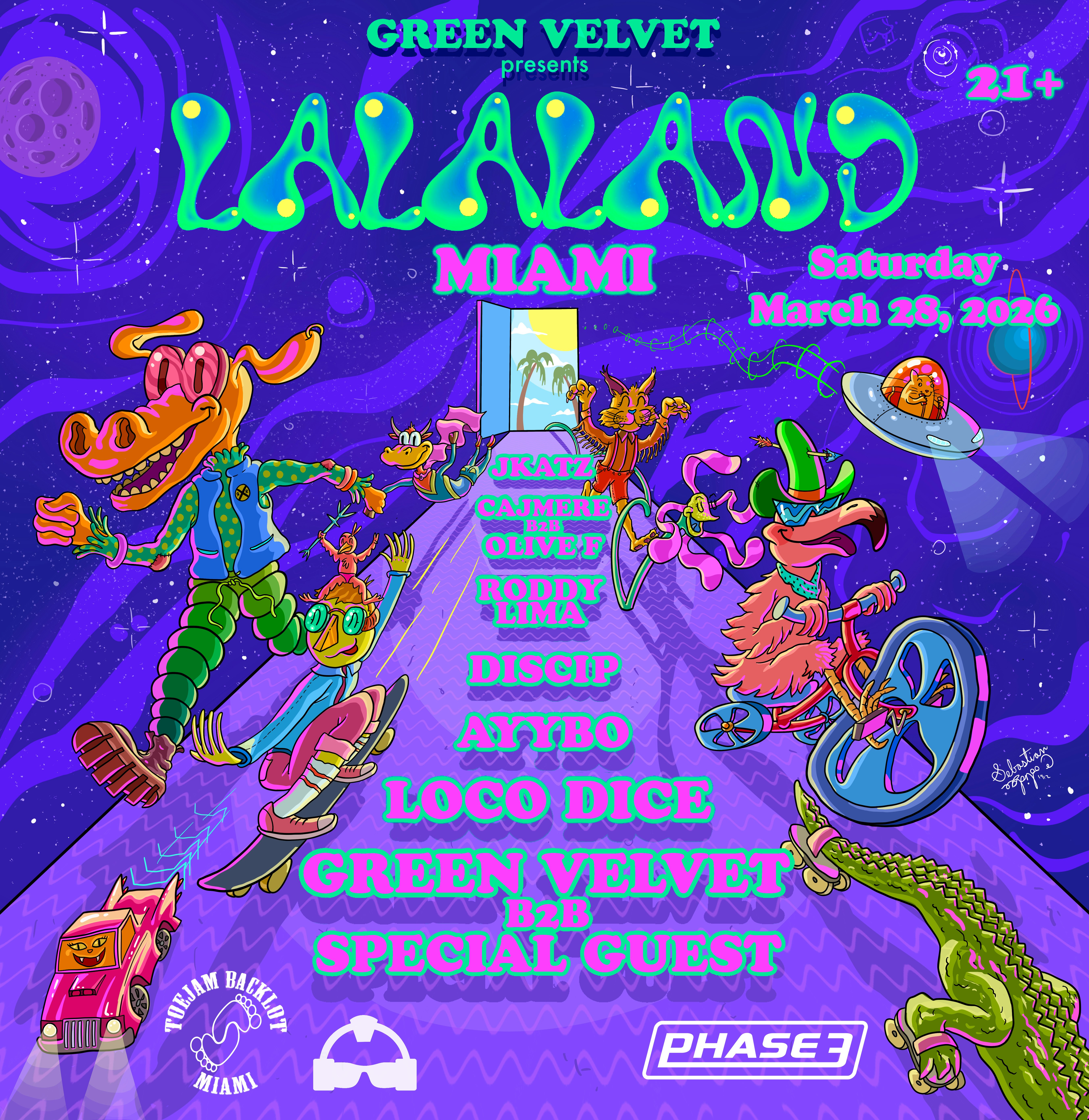 LALALAND - Miami Music Week Tickets | From $76.04 | 28 Mar @ Toe