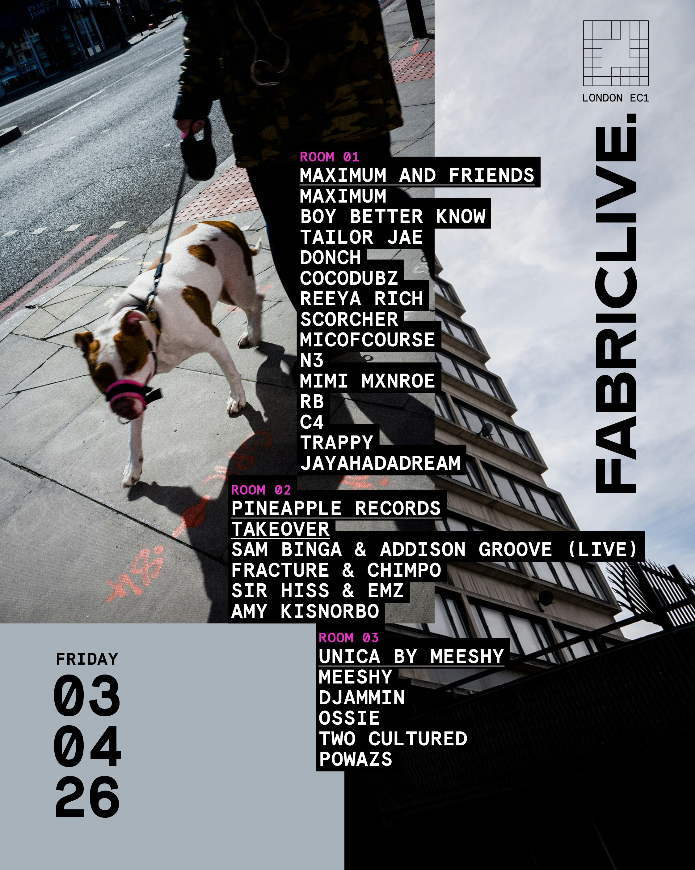 MAXIMUM & FRIENDS, BOY BETTER KNOW Tickets | From £19.06 | Apr 3 ...