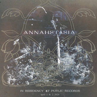 Image for Live, 7:00 pm, Sound Room Annahstasia