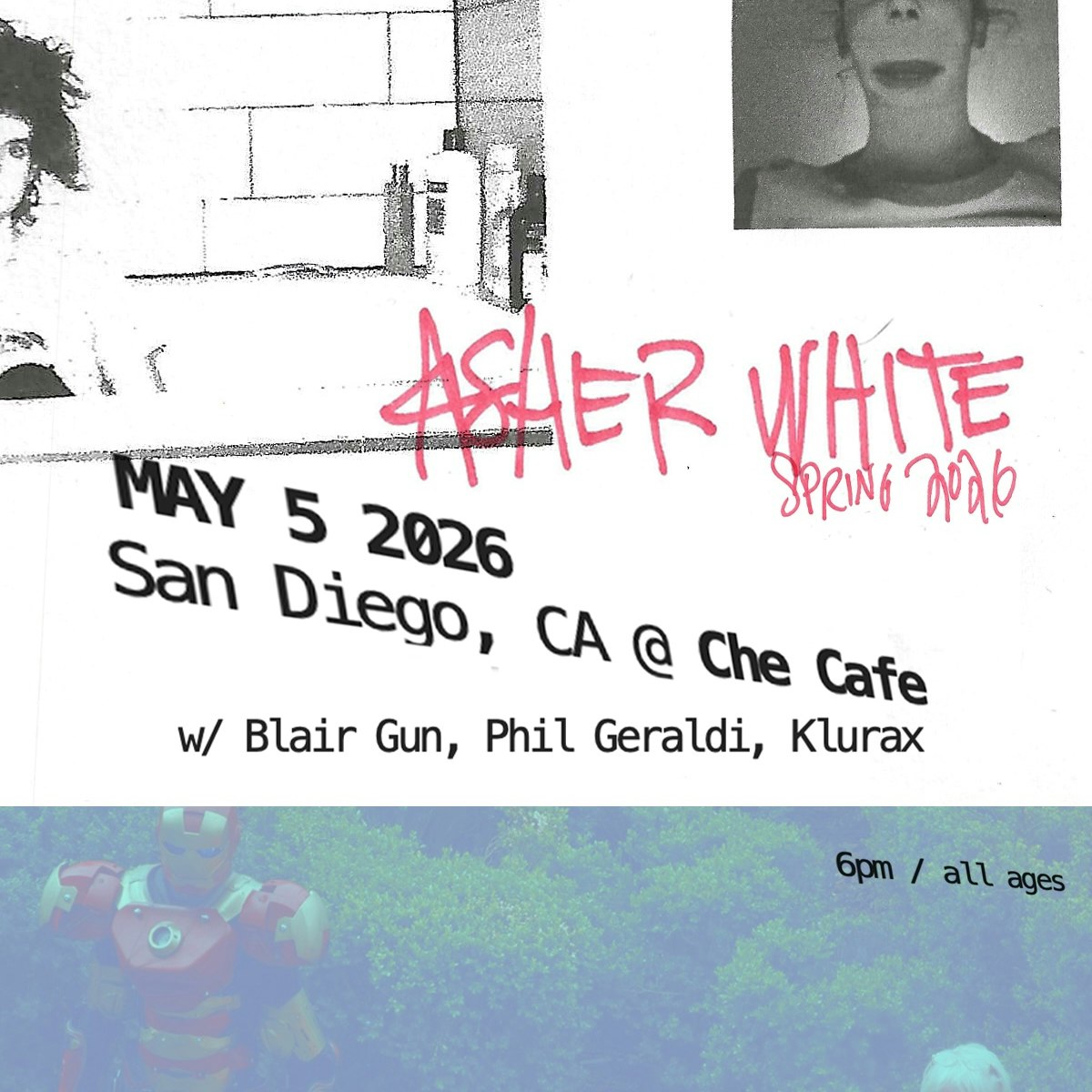 Photo of ASHER WHITE, BLAIR GUN, KLURAX, PHIL GERALDI