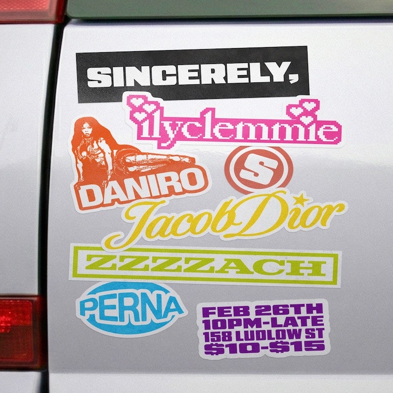 Sincerely, ilyclemmie • Daniro • ZZZZACH • Jacob Dior • Perna