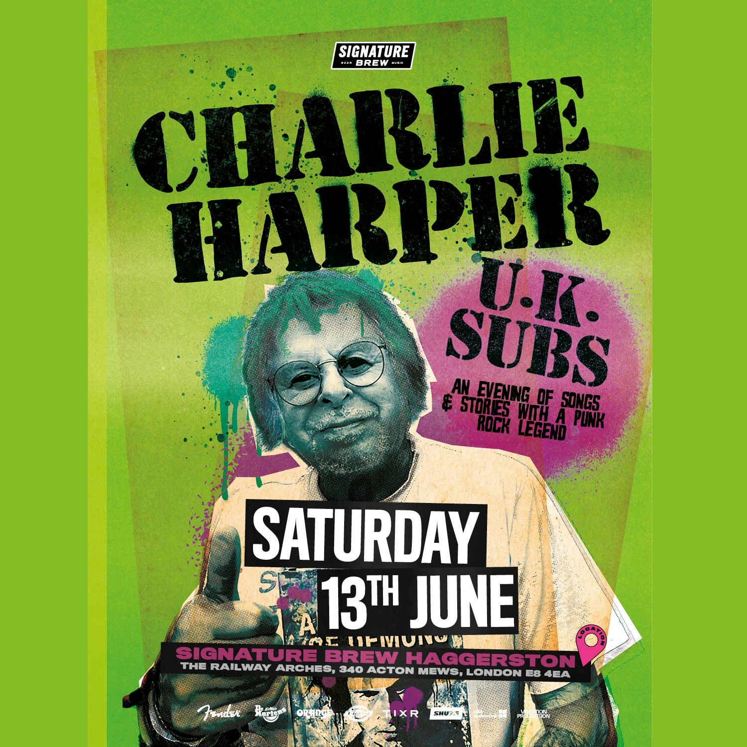Charlie Harper - An Evening of Songs & Stories with a Punk Rock Legend | London