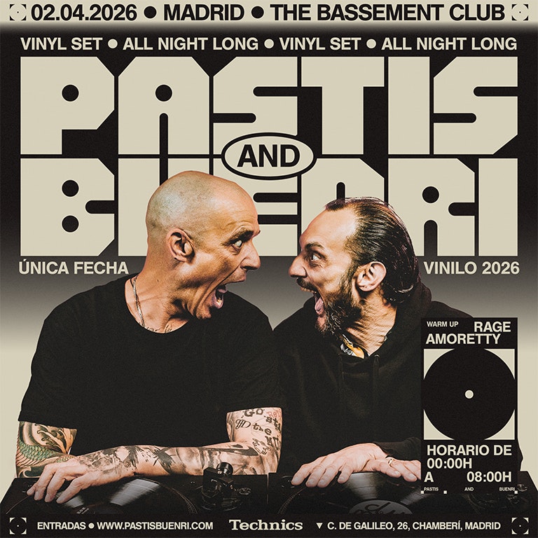 Pastis & Buenri All-Night Vinyl Set