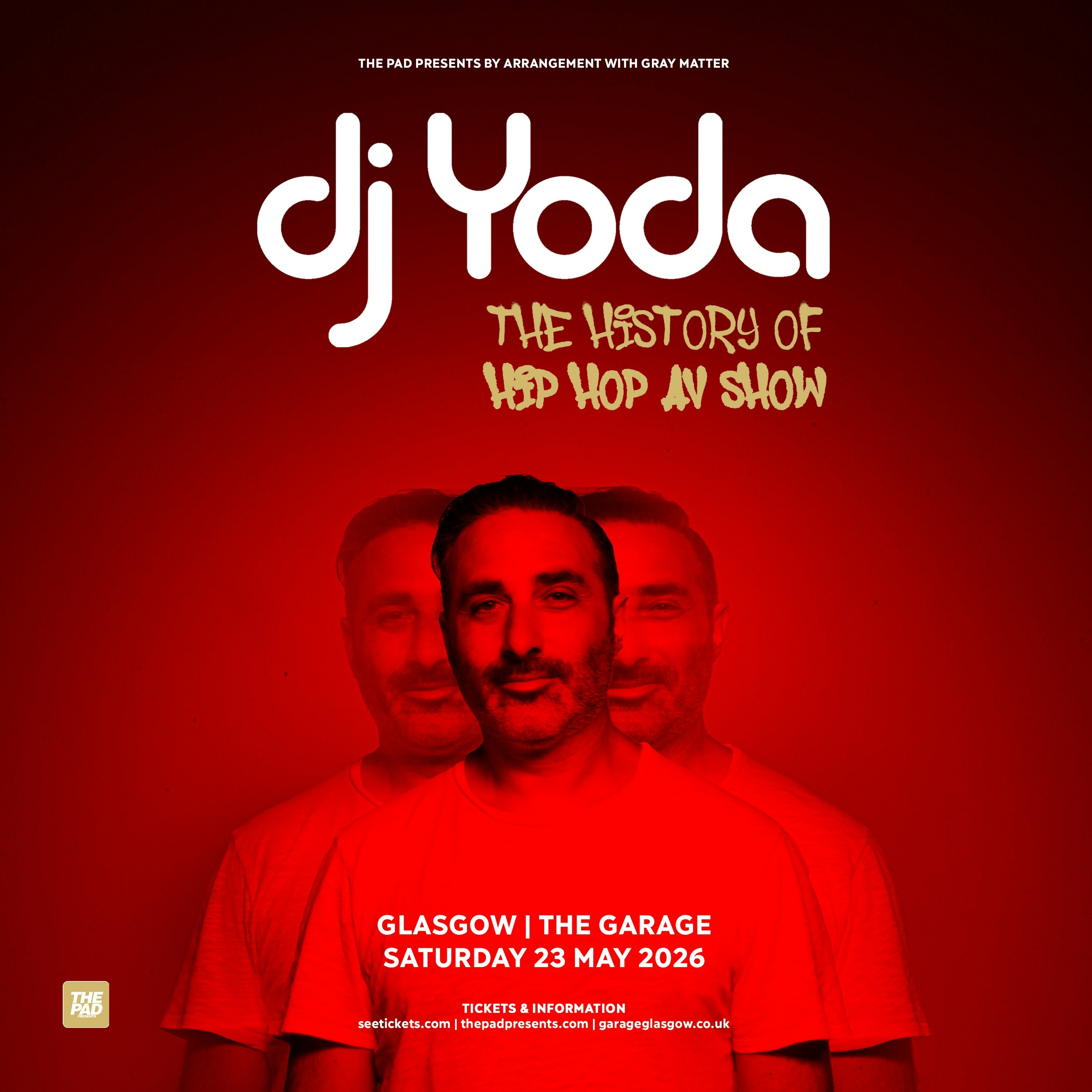 DJ Yoda Tickets | £22.66 | 23 May @ The Garage (Glasgow), Glasgow