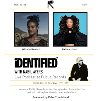 Image for Etc, Upstairs Identified Live with Allison Russell and Valerie June