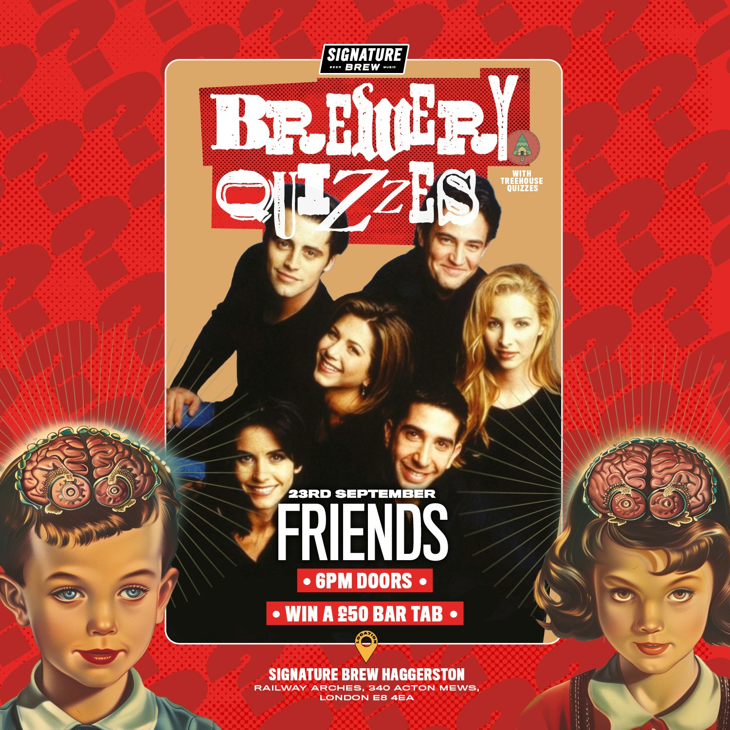 Friends Brewery Quiz | Haggerston