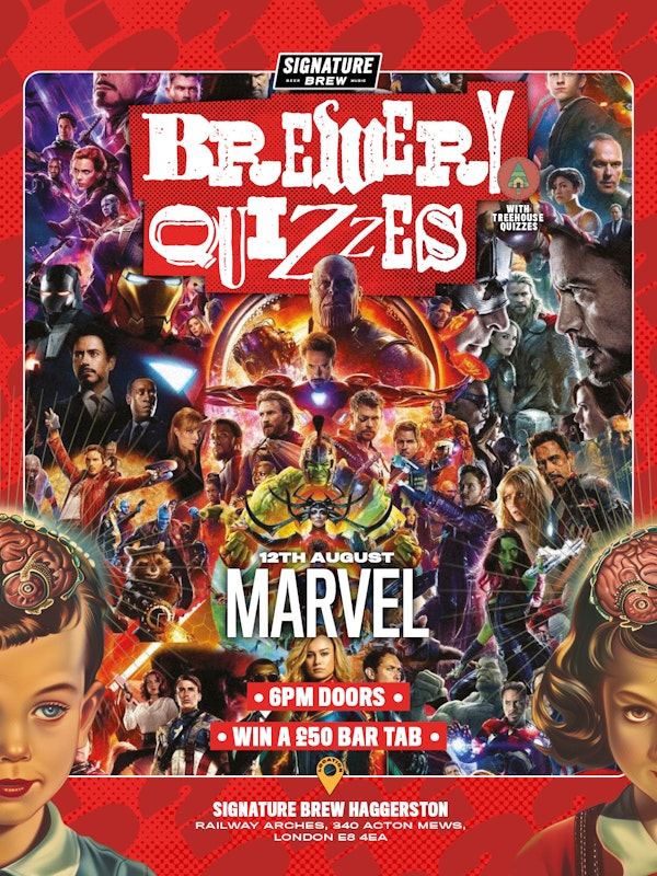 Marvel Brewery Quiz | Haggerston