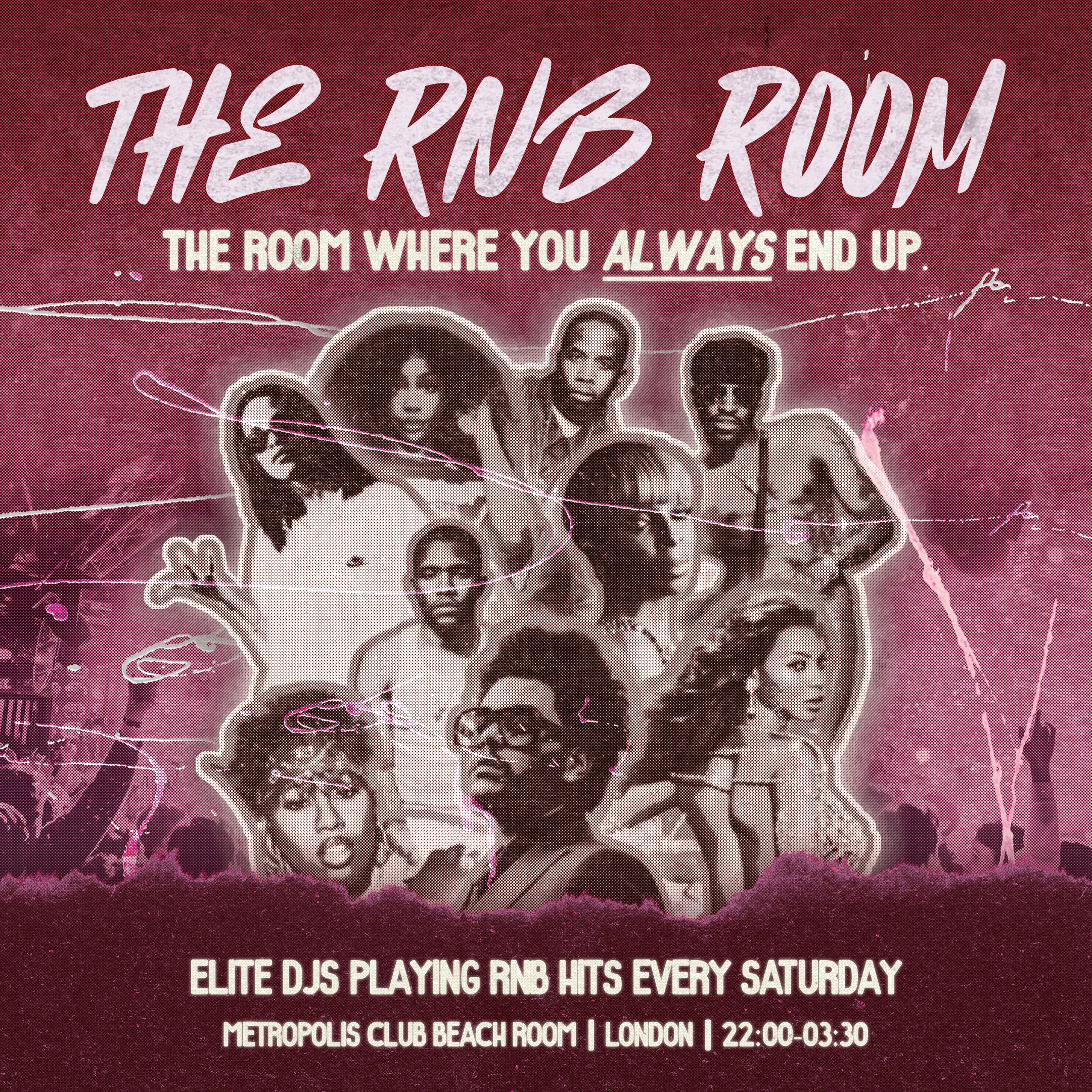 The RnB Room → Every Saturday at Metropolis