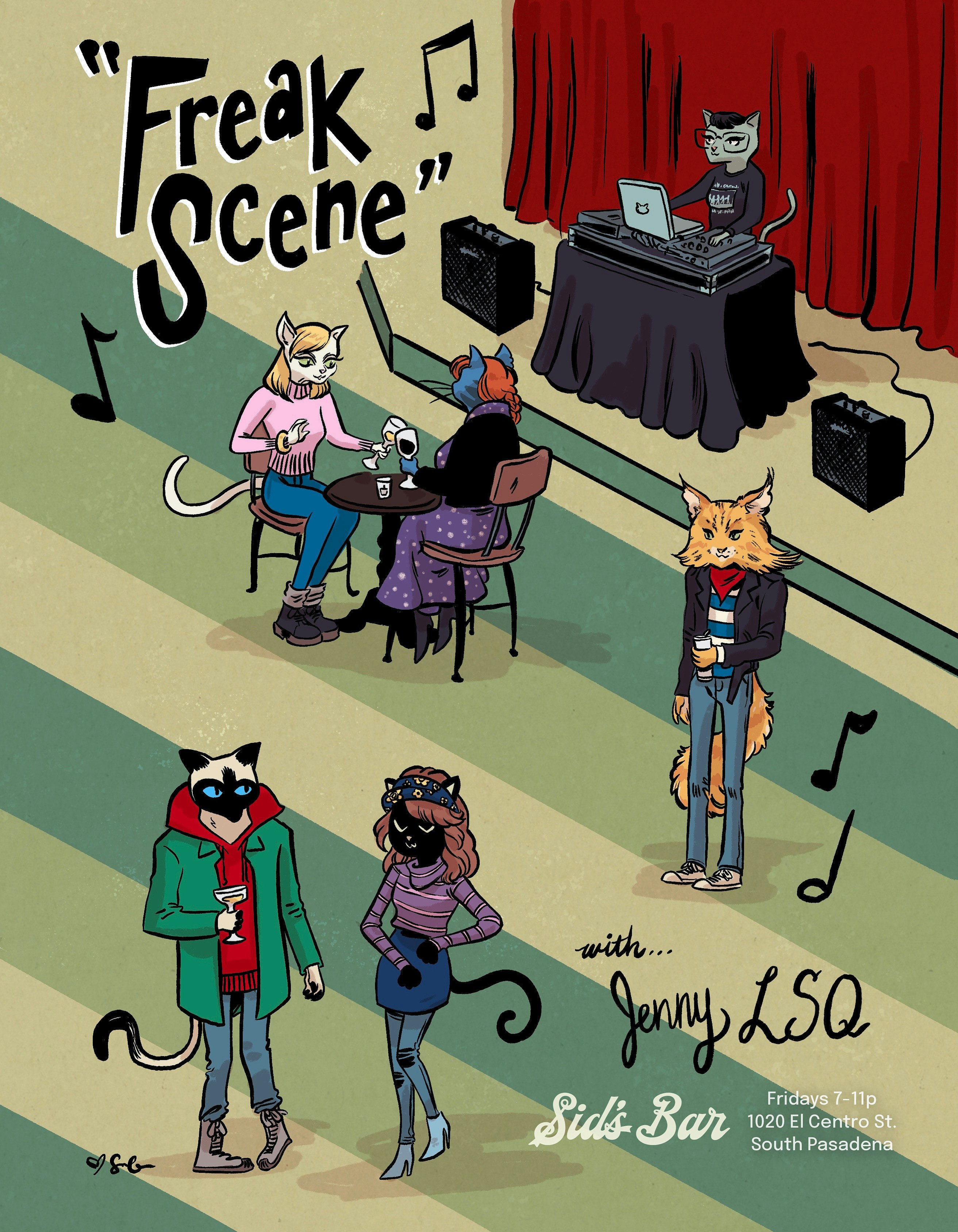 Freak Scene w/ DJ Jenny LSQ