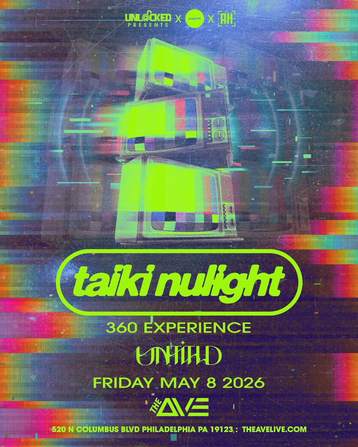 TAIKI NULIGHT at The Ave Live | May 8, 2026