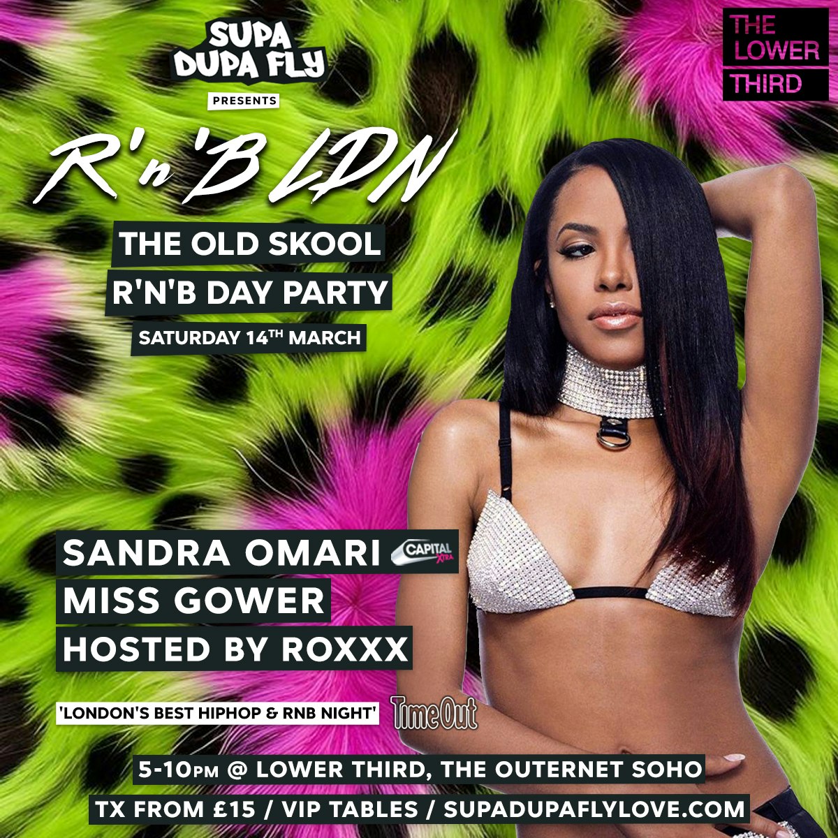 R'n'B LDN: The Old Skool R'n'B Day Party at The Lower Third