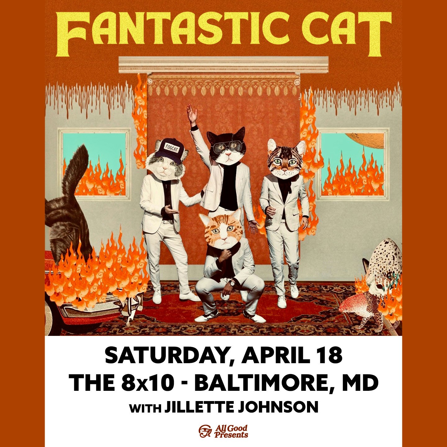 Fantastic Cat - Jillette Johnson Tickets | $36.05 | 18 Apr @ The