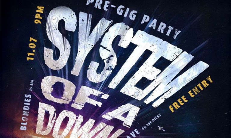 System of a Down PRE-PARTTYYY