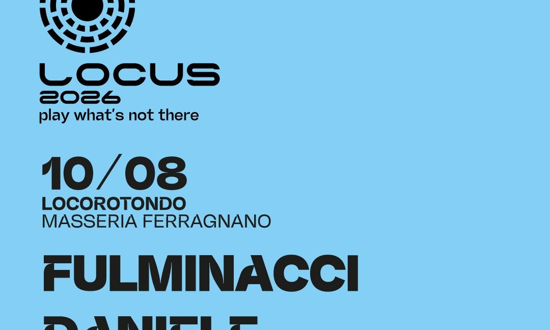 Locus 2026 - Fulminacci e Daniele Silvestri