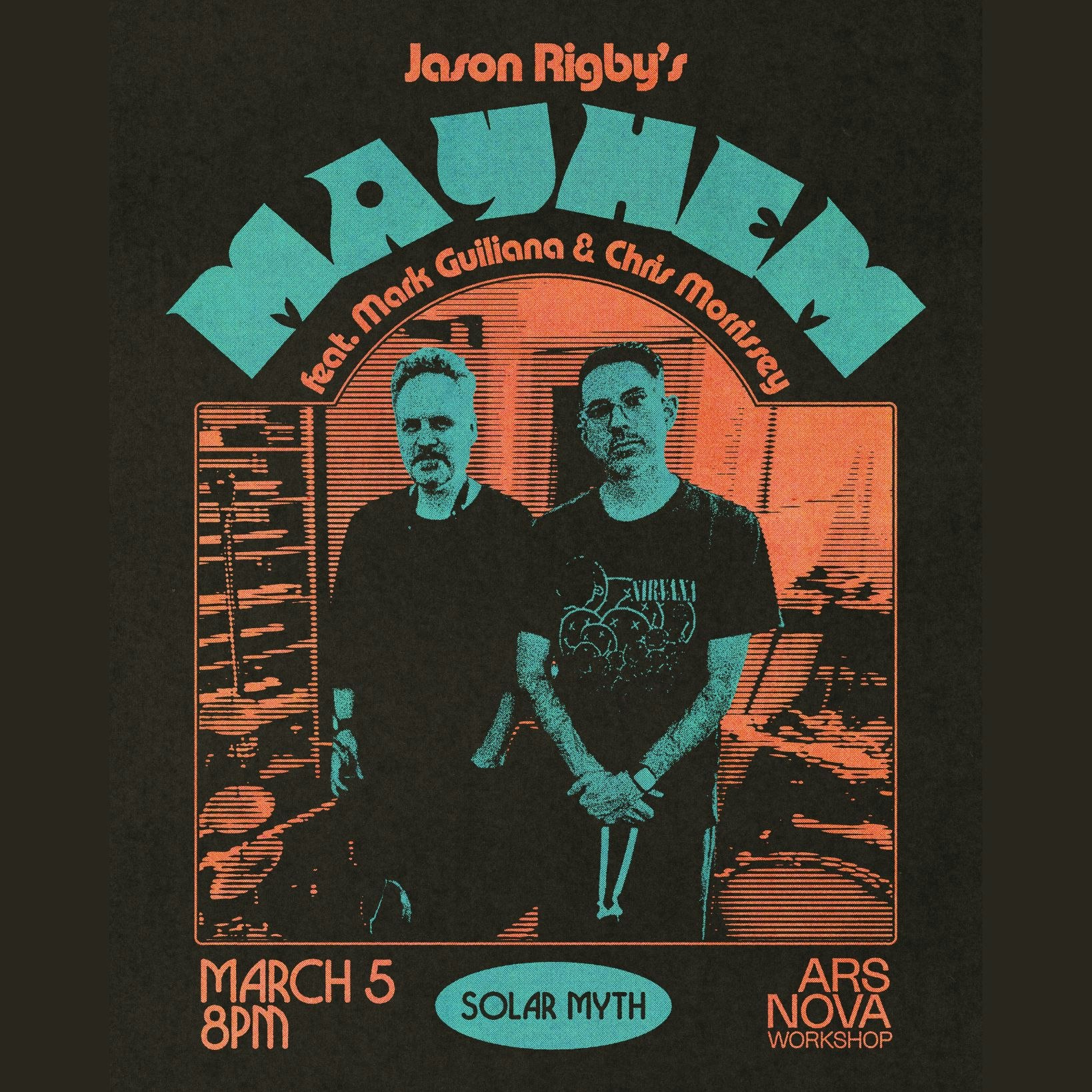 Jason Rigby's Mayhem w/ Mark Guiliana / Chris Morrissey