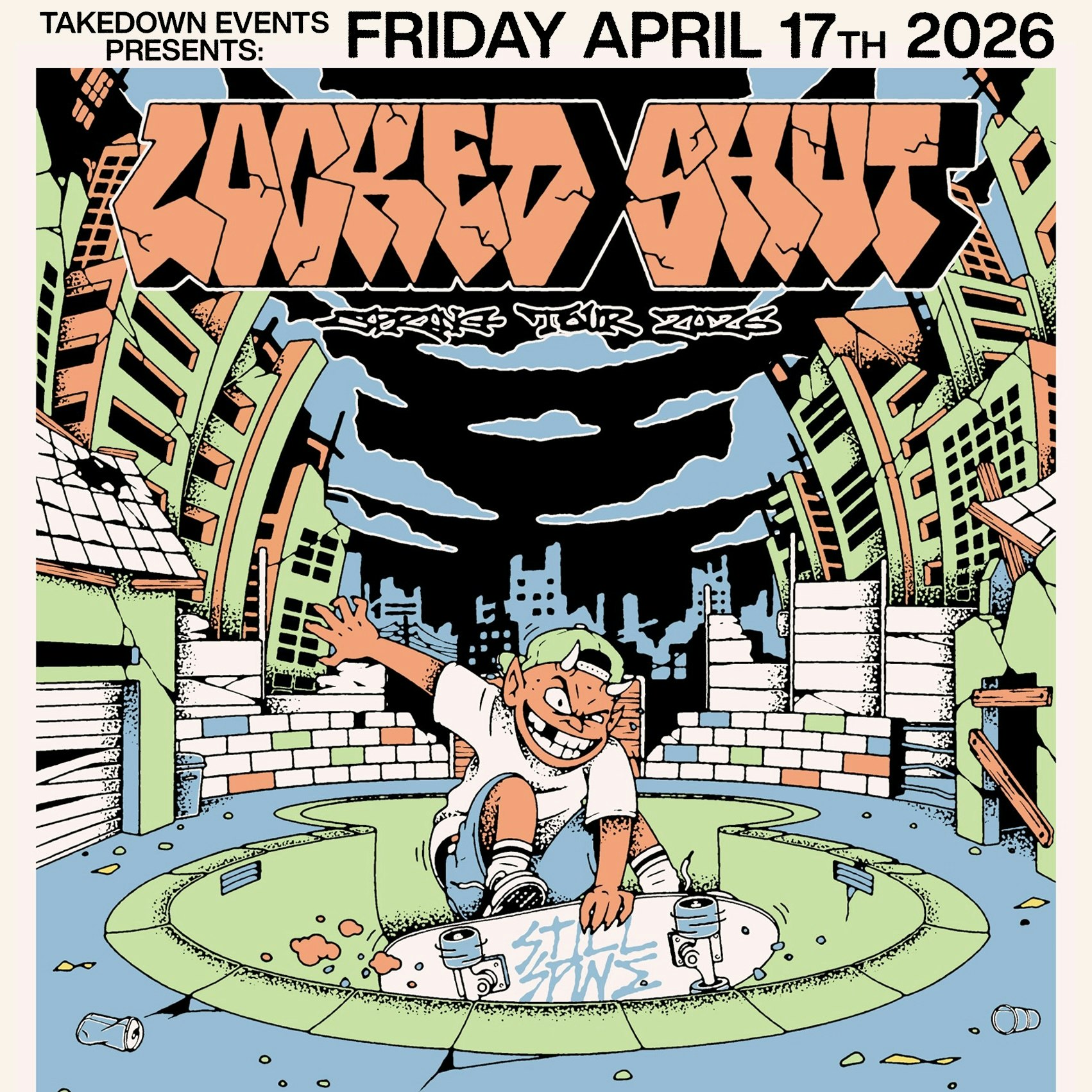 Photo of Locked Shut, Dogpile, Fail You, Bodylock, Forced