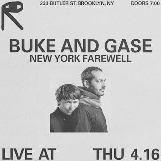 Image for Buke And Gase: New York Farewell