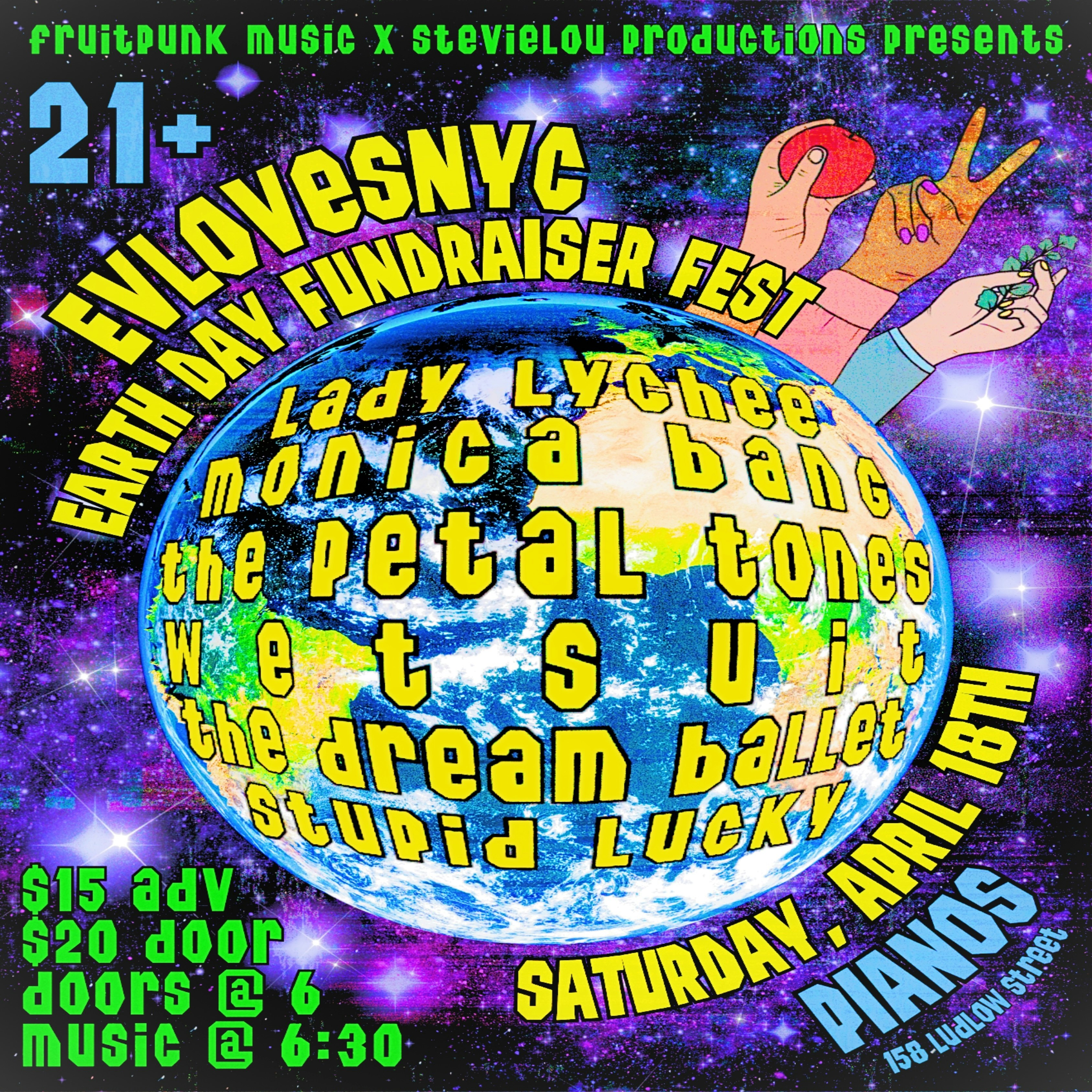 EVLovesNYC Earth Day Fundraiser Fest 