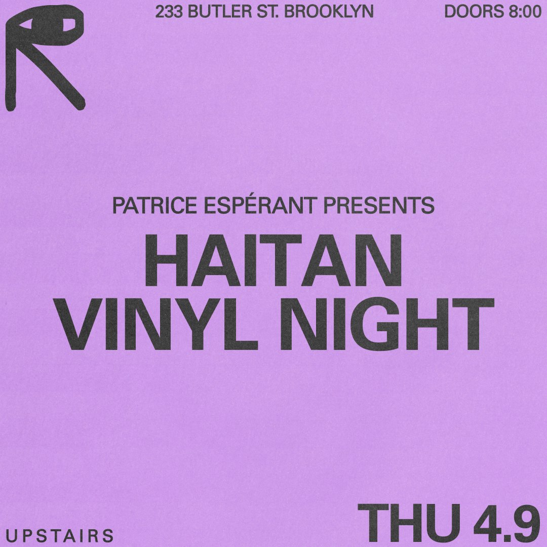 Image for Patrice Espérant presents: Haitian Vinyl Night