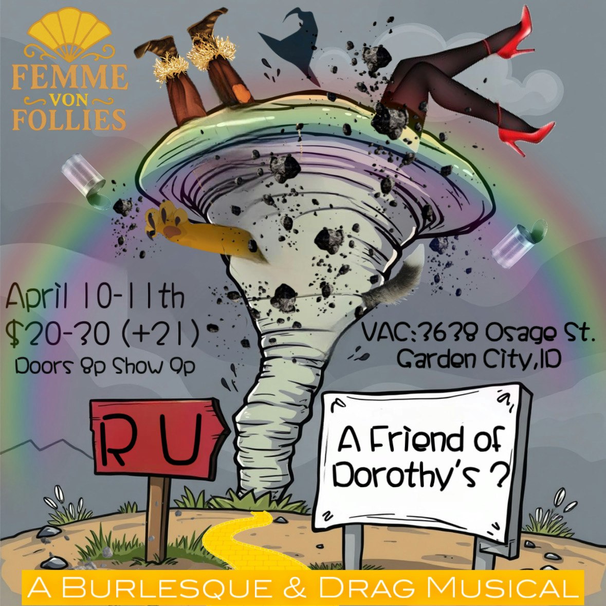 Photo of RU A Friend of Dorothy’s? - A Burlesque & Drag musical