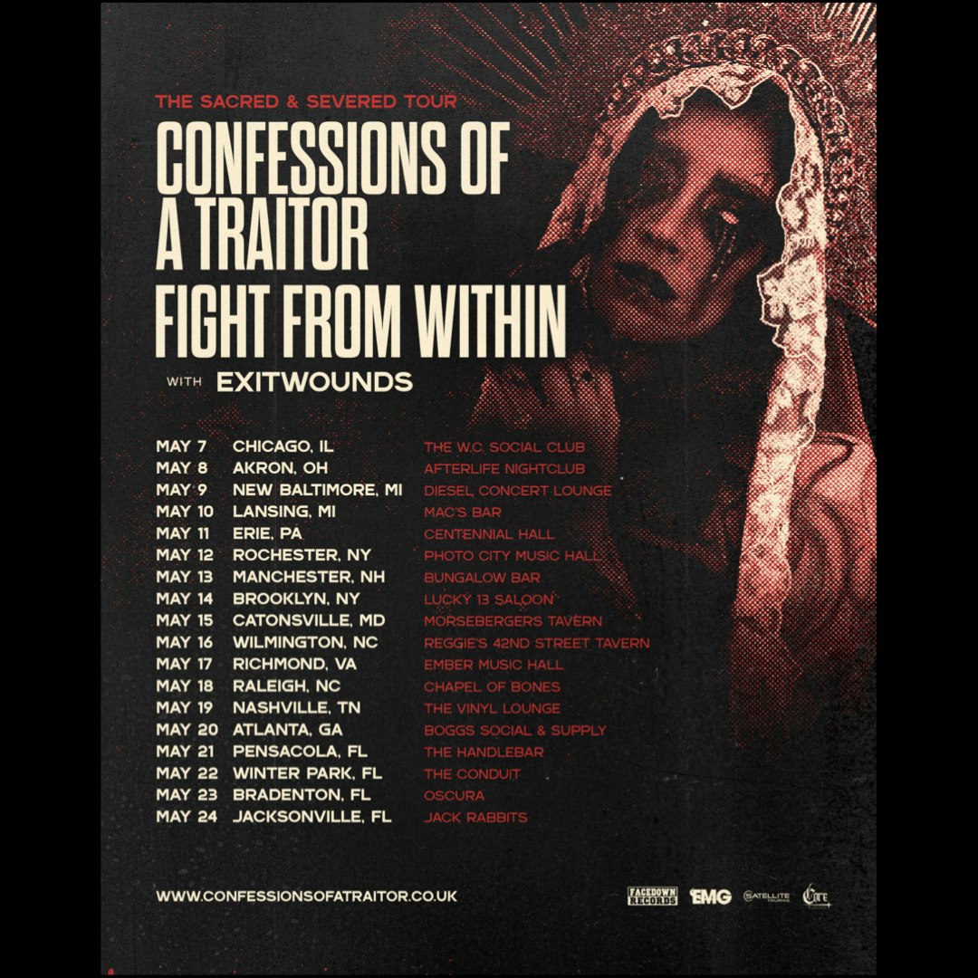 Photo of Confessions Of A Traitor Tour w/ Fight From Within
