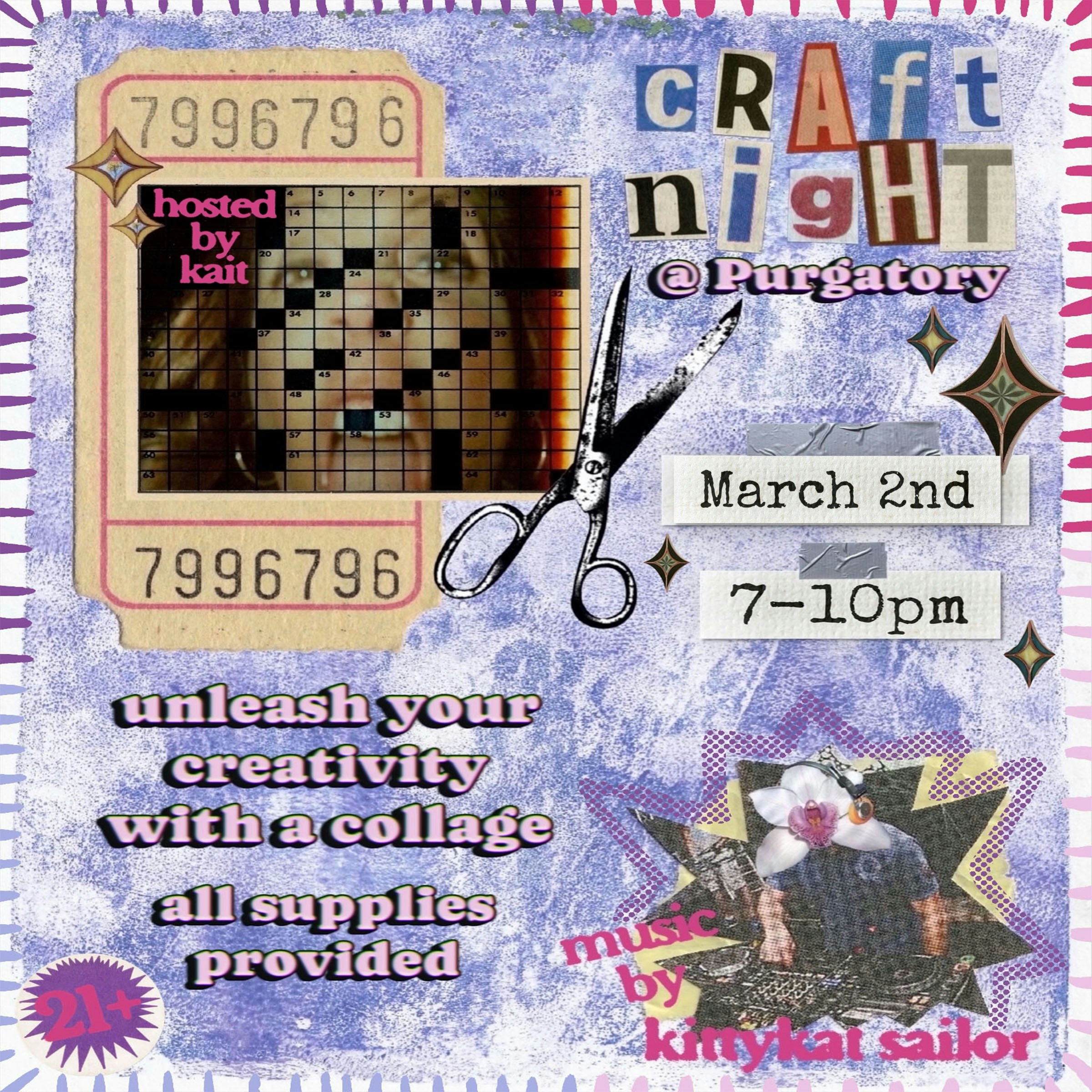 Photo of DOWNSTAIRS: Craft Night