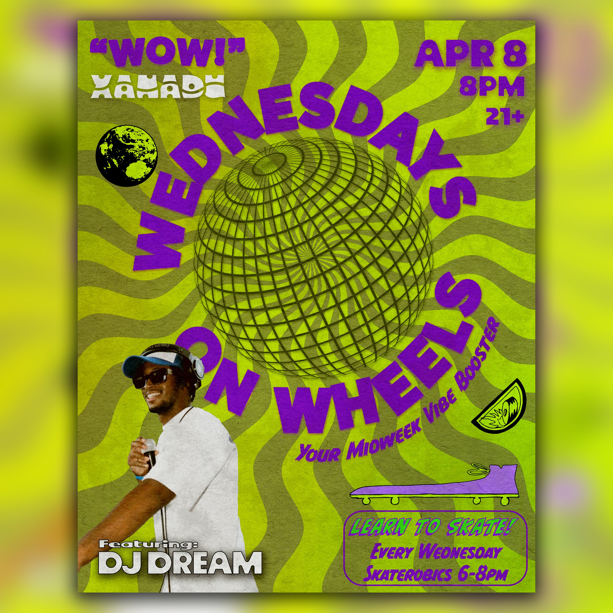 Wednesdays on Wheels ft. DJ Dream (skate)