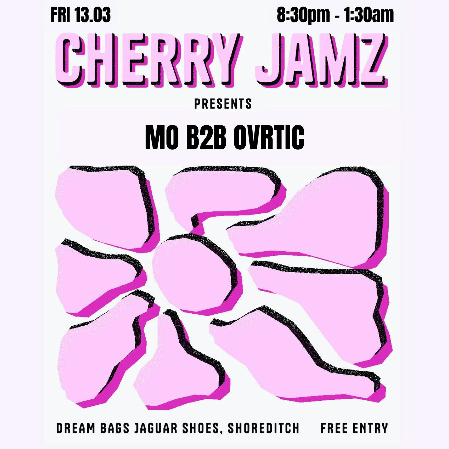 Cherry Jamz (DJ Collective) Tickets | Free | 13 Mar @ Dream Bags