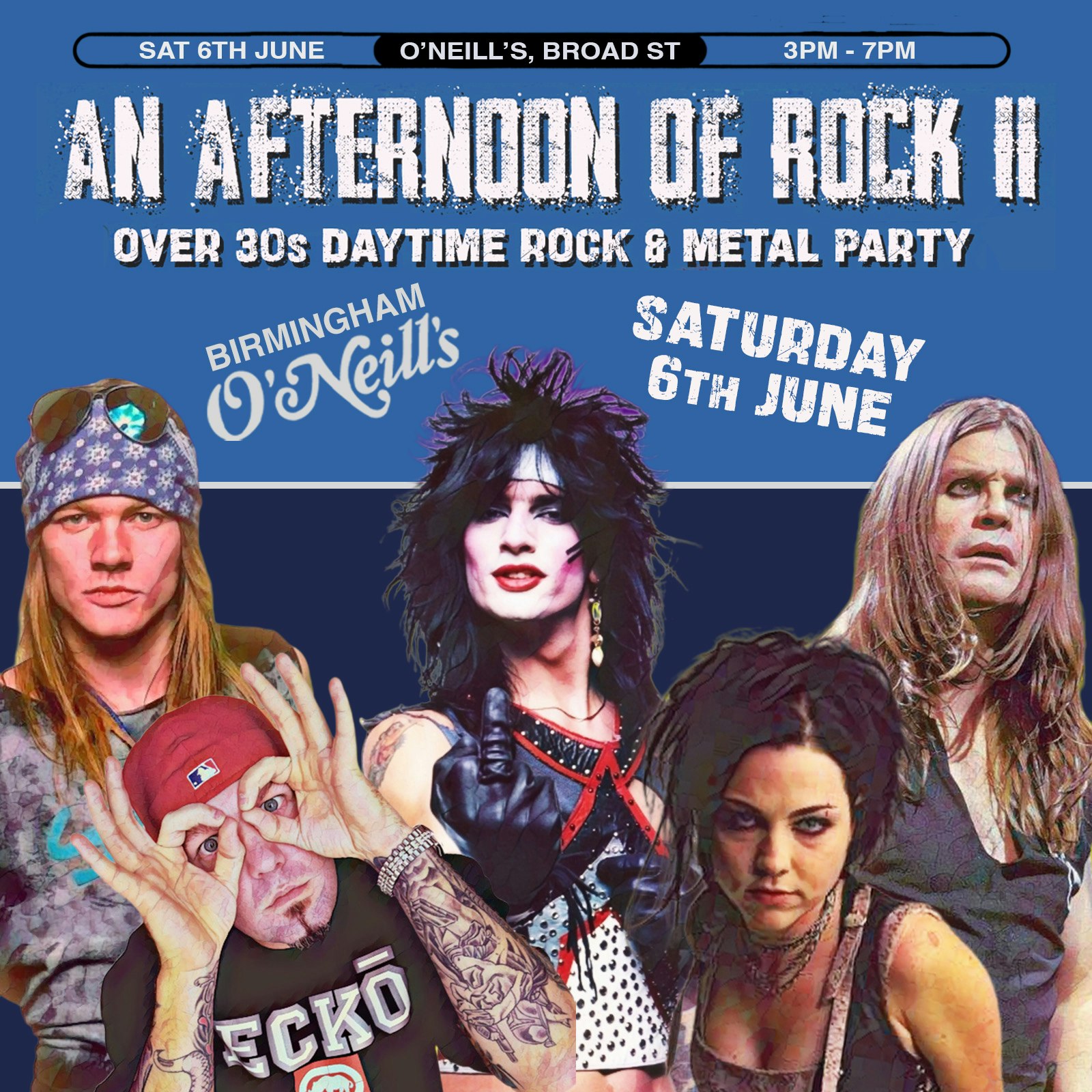 An Afternoon of Rock II : BIRMINGHAM (Over 30s) 