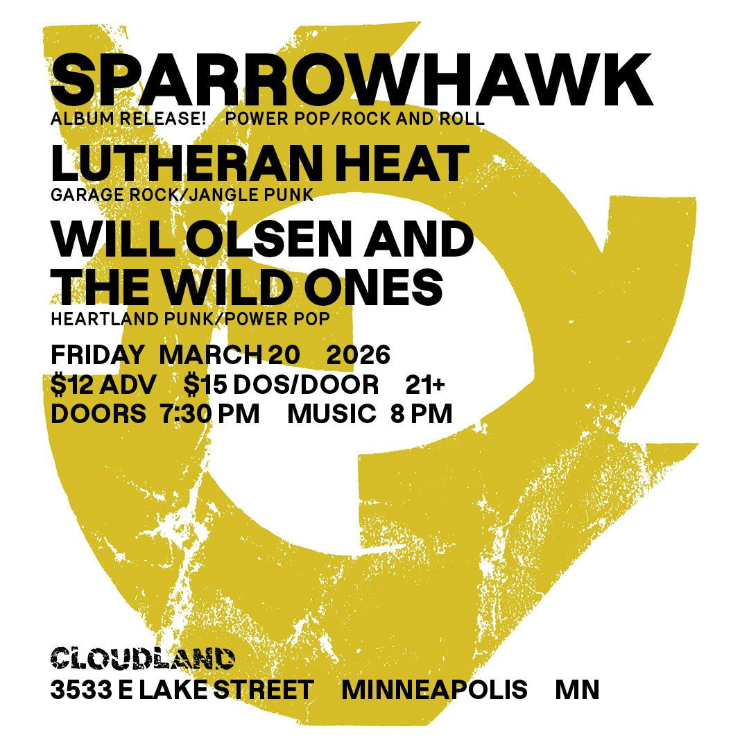 Photo of Sparrowhawk, Lutheran Heat, Will Olsen and The Wild Ones