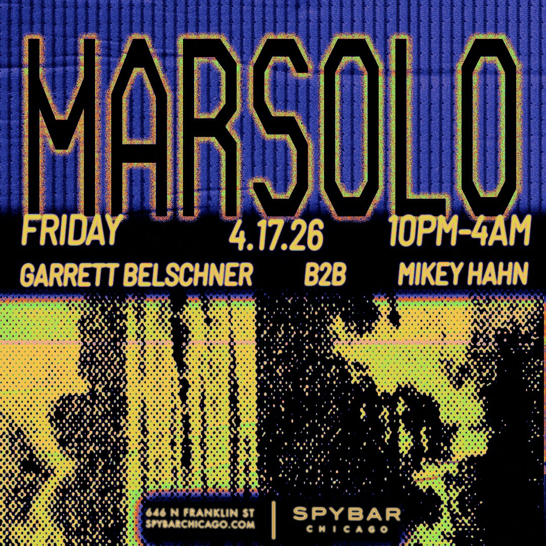 Marsolo Tickets | $30 | 17 Apr @ SPYBAR, Chicago | DICE