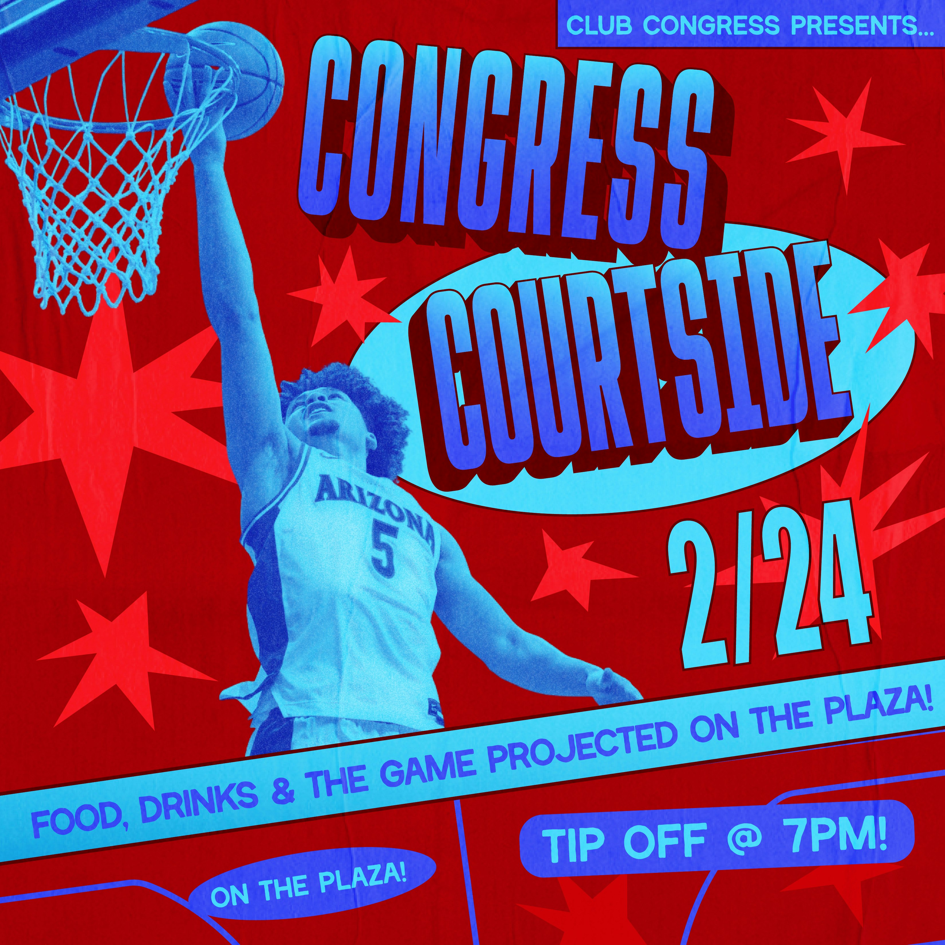 Congress Courtside: Arizona vs Baylor!