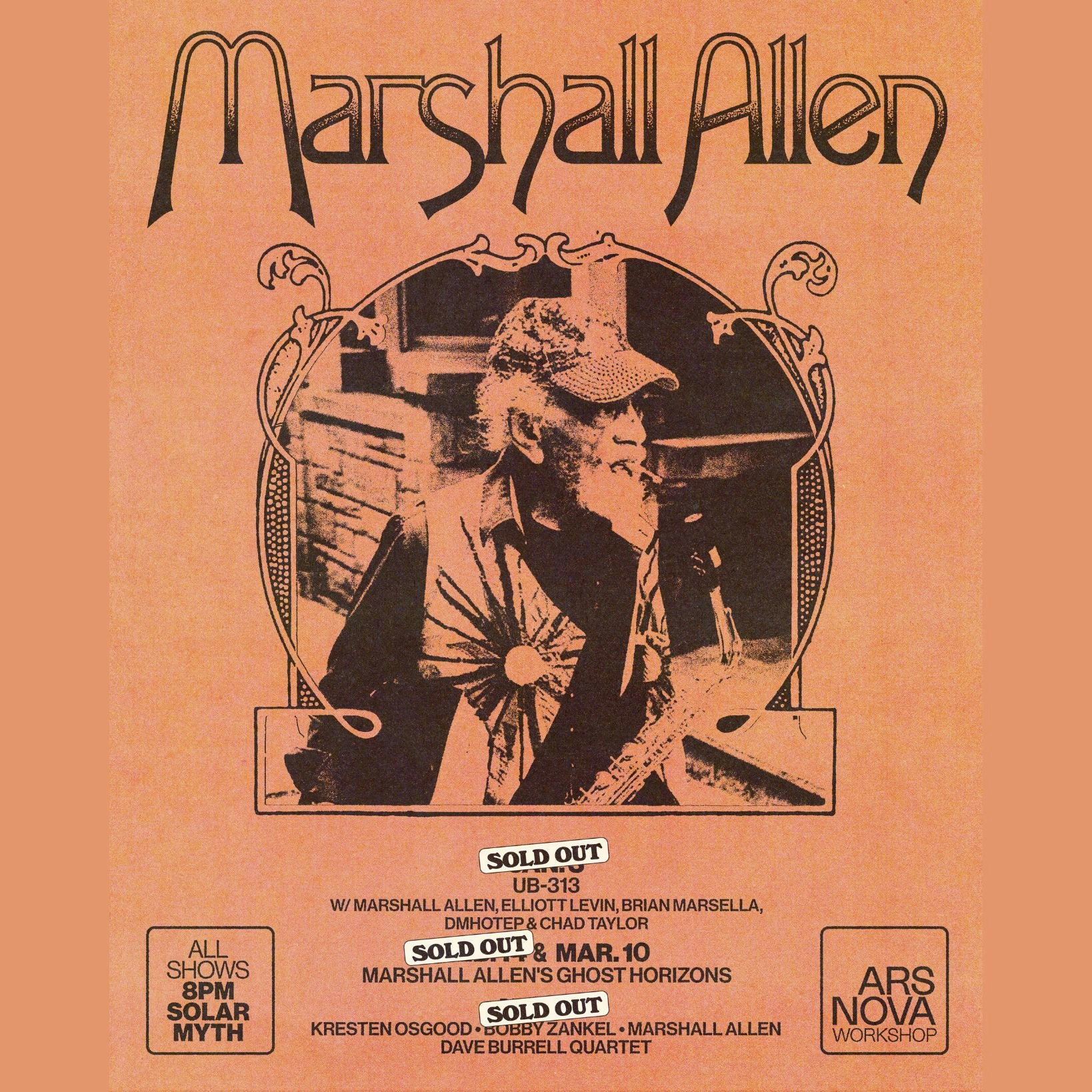 Kresten Osgood w/ Bobby Zankel, Marshall Allen + Dave Burrell