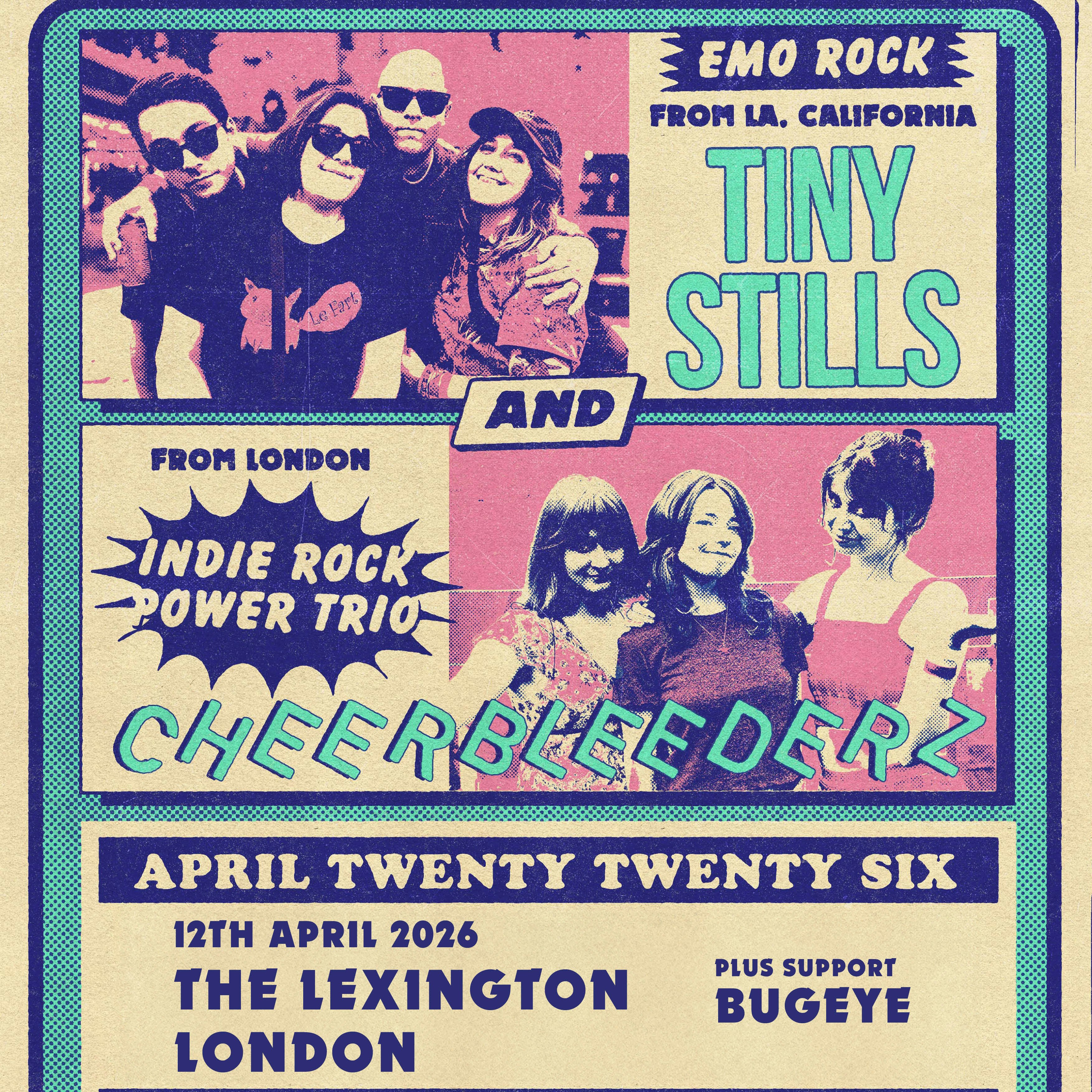 TINY STILLS + CHEERBLEEDERZ