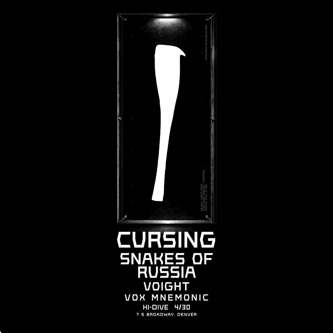 Cursing + Snakes of Russia + Voight + Vox Mnemonic