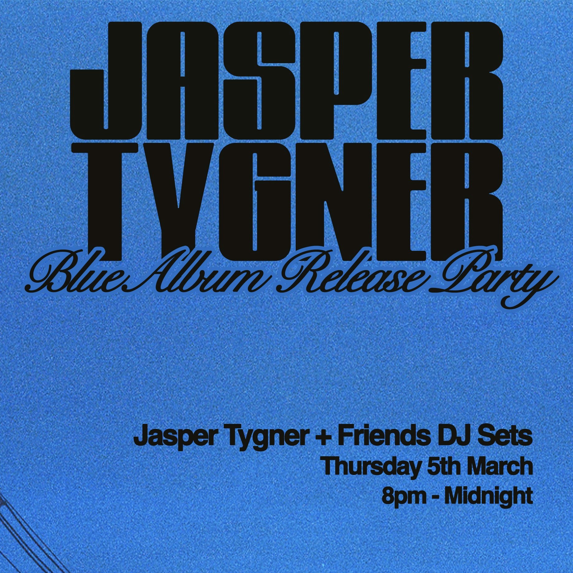 Jasper Tygner Album Release Party 