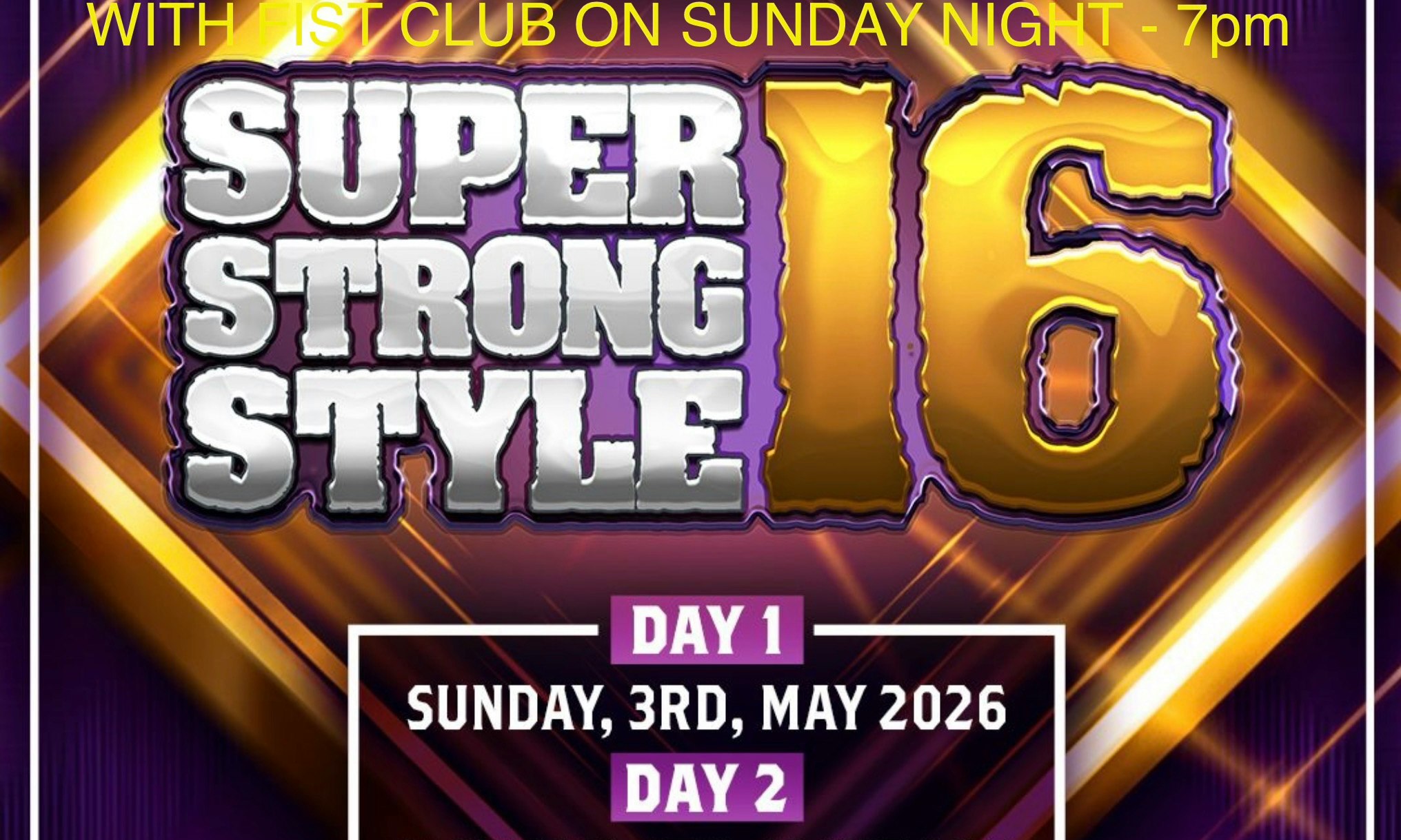 Chapter 194 - WEEKENDER - SUPER STRONG STYLE 16 plus FIST CLUB