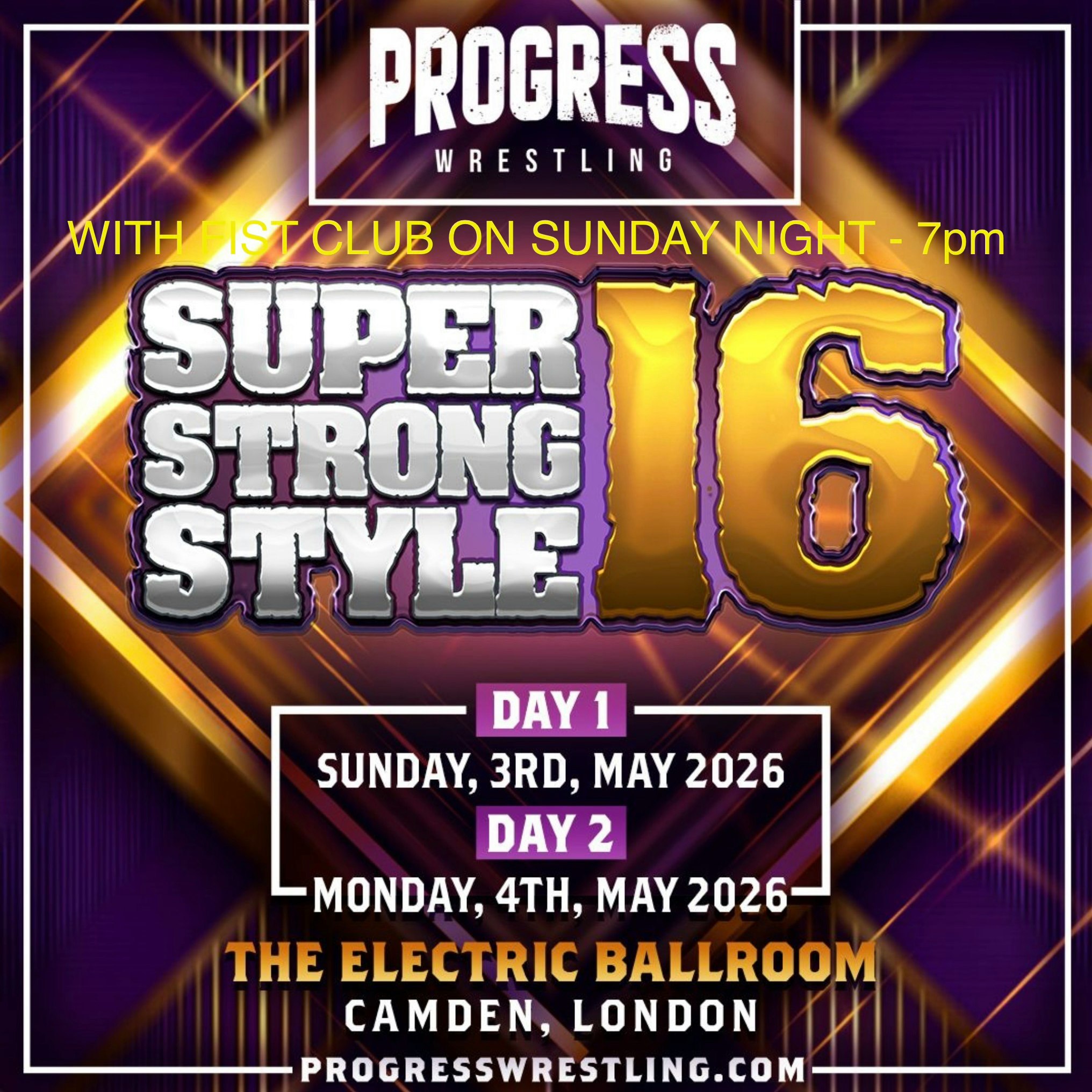 Chapter 194 - DAY 1 - SUPER STRONG STYLE 16 plus FIST CLUB
