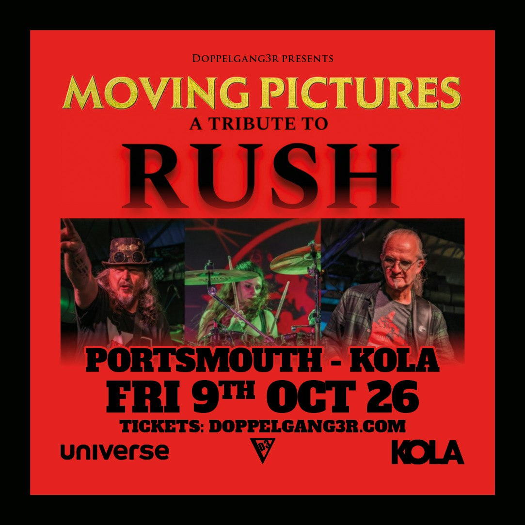 Moving Pictures Tickets | £23.15 | 9 Oct @ KOLA, Portsmouth | DICE